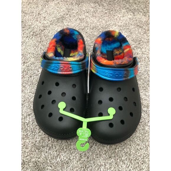 Crocs Unisex Classic Lined Clogs Size Men’s 8/ Women’s 10